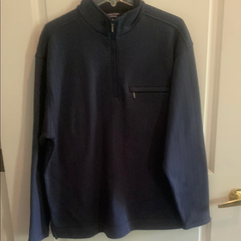 Men's Roundtree Navy Pullover